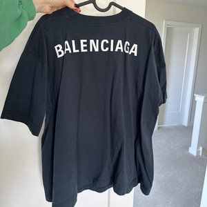 Balenciaga Black Top - Size S